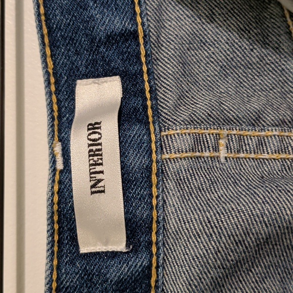 INTERIOR NYC remy jean wide leg - size 30 - Picture 6 of 10